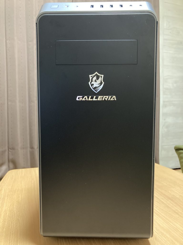 GALLERIA XA7C-R38 Minecraft Java＆Bedrock Edition for PC同梱版 正面画像
